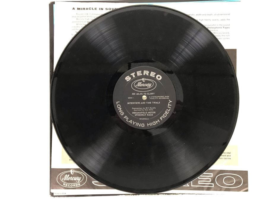 500 Miles To Glory Indianapolis Motor Speedway Annual Classic Vinyl Record [Photo 3]