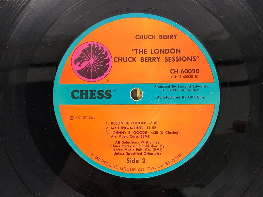 The London Chuck Berry Sessions Vinyl Records 2 Records [Photo 10]
