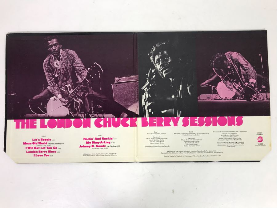 The London Chuck Berry Sessions Vinyl Records 2 Records [Photo 4]