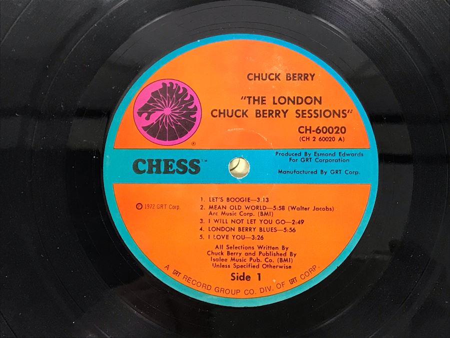 The London Chuck Berry Sessions Vinyl Records 2 Records [Photo 8]