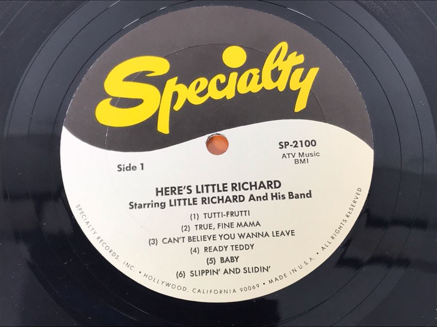 Little Richard Vinyl Record Collection - 5 Records [Photo 25]