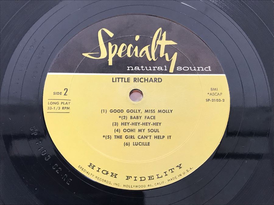 Little Richard Vinyl Record Collection - 5 Records [Photo 22]