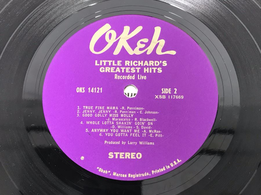Little Richard Vinyl Record Collection - 5 Records [Photo 31]