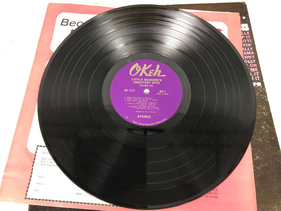 Little Richard Vinyl Record Collection - 5 Records [Photo 30]