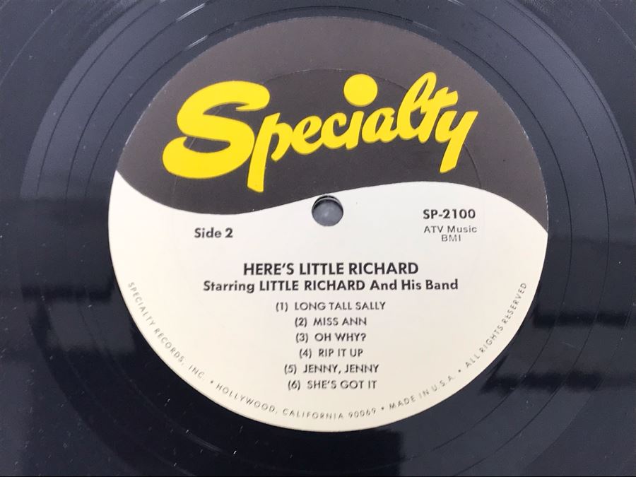 Little Richard Vinyl Record Collection - 5 Records [Photo 26]