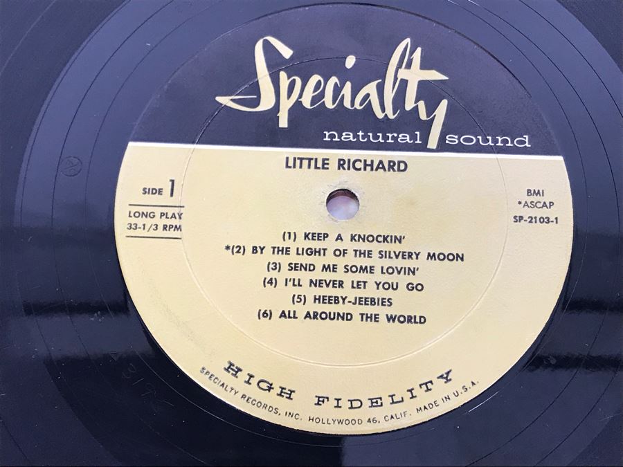 Little Richard Vinyl Record Collection - 5 Records [Photo 20]