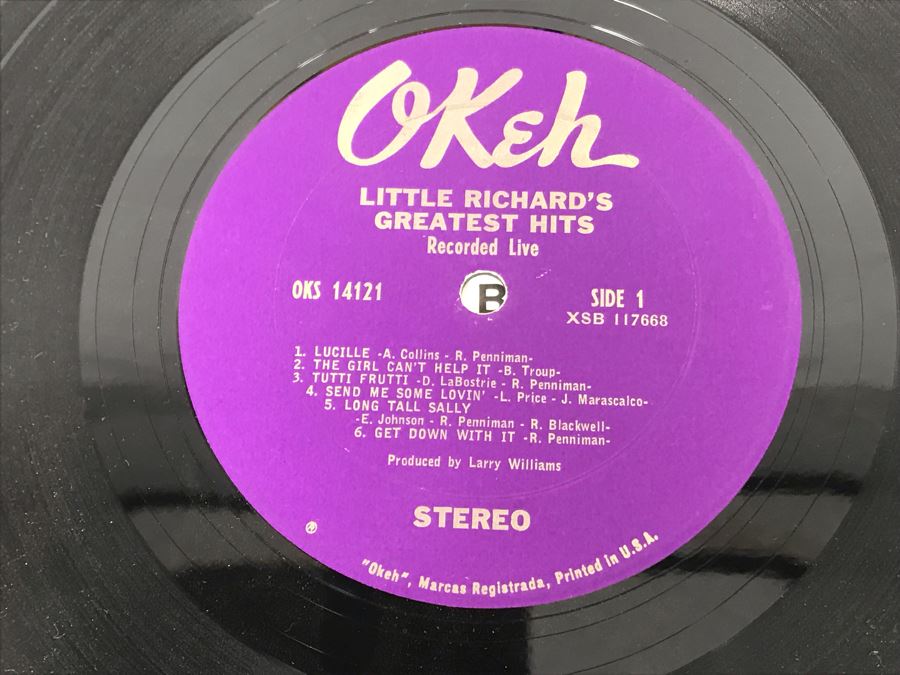 Little Richard Vinyl Record Collection - 5 Records [Photo 29]