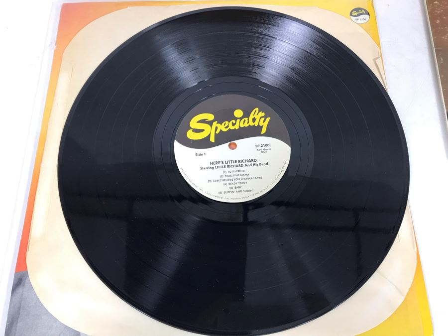 Little Richard Vinyl Record Collection - 5 Records [Photo 24]