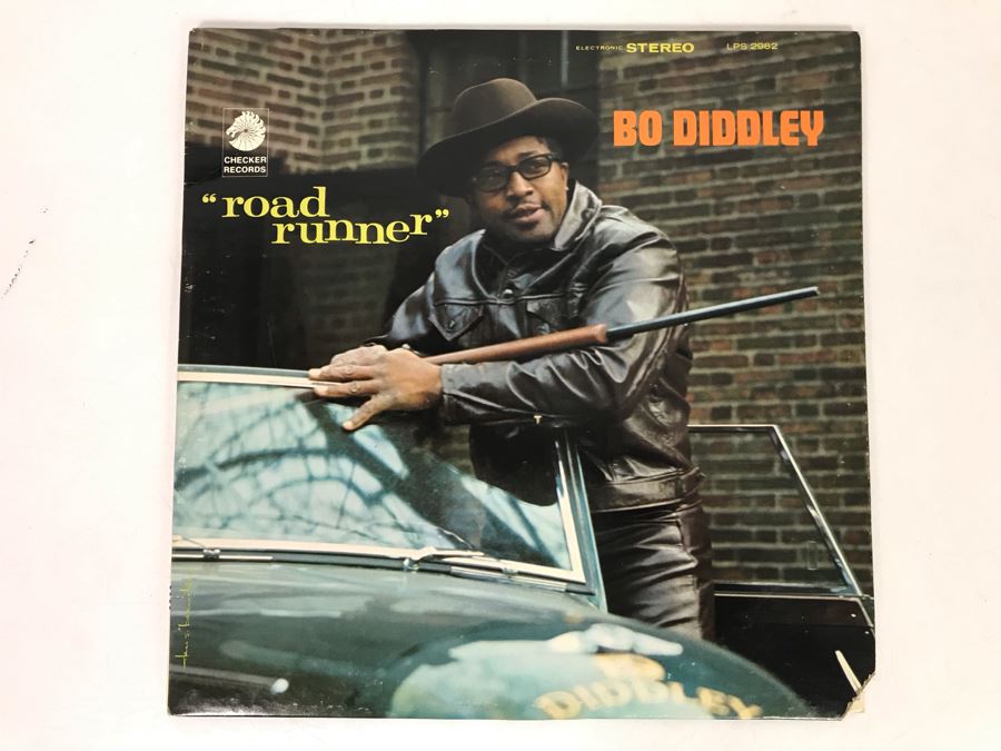 Rare Bo Diddley Road Runner Vinyl Record Checker Records 1968 [Photo 1]