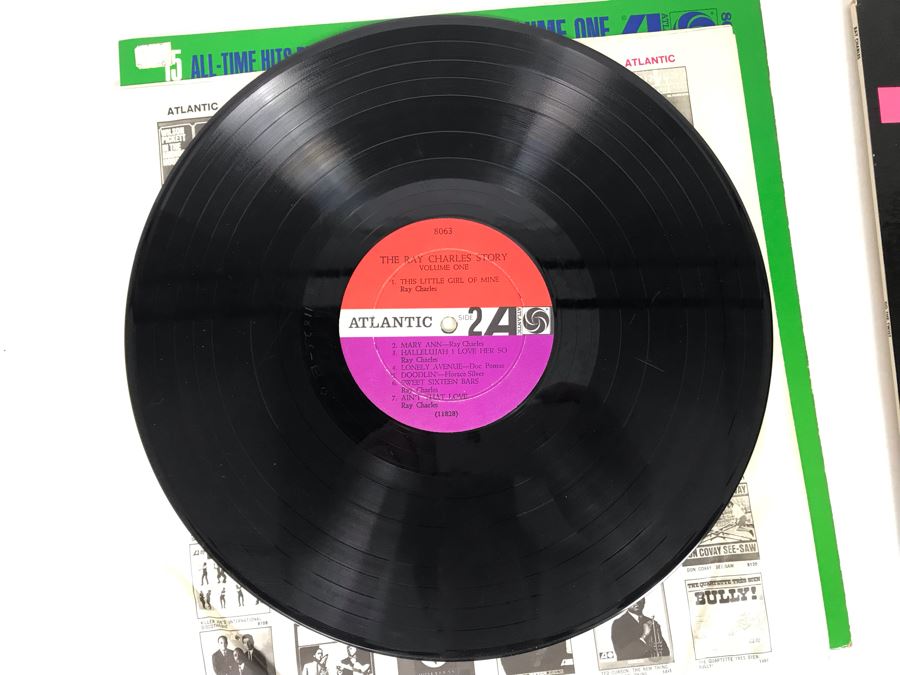 (2) Ray Charles Vinyl Records [Photo 11]