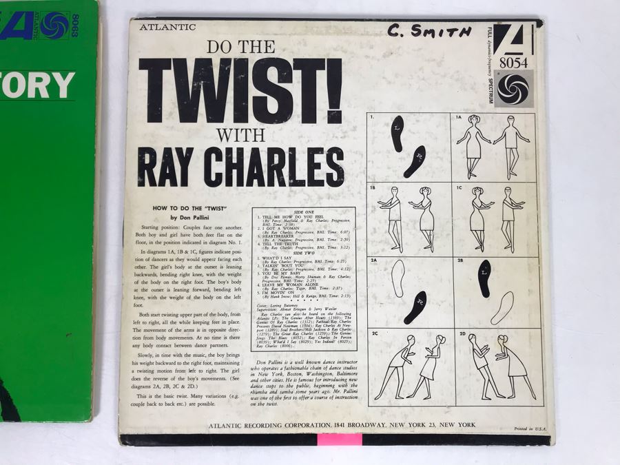 (2) Ray Charles Vinyl Records [Photo 3]
