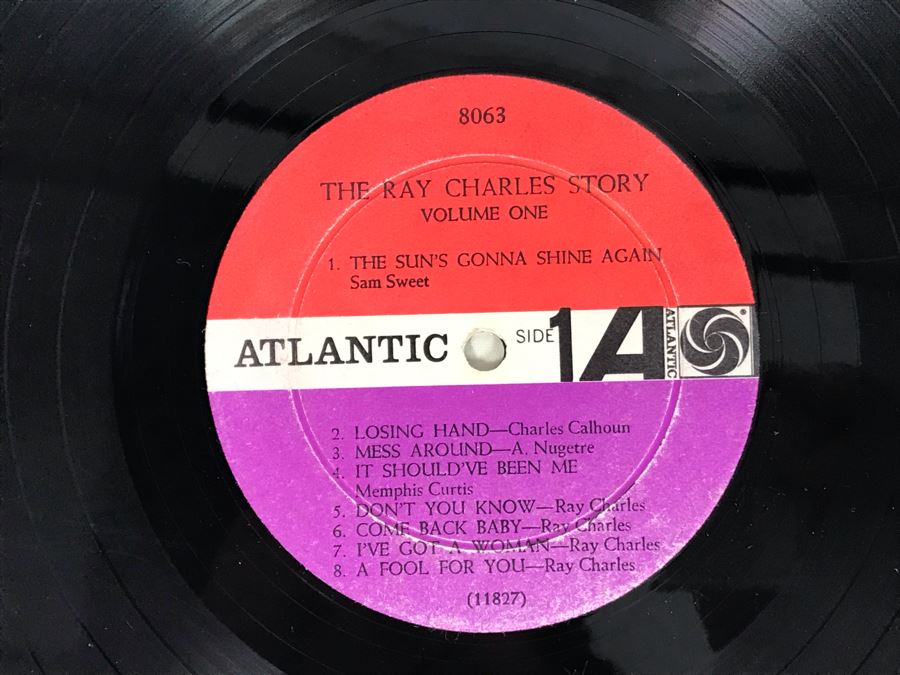 (2) Ray Charles Vinyl Records [Photo 10]