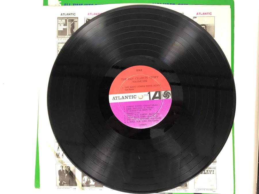 (2) Ray Charles Vinyl Records [Photo 9]