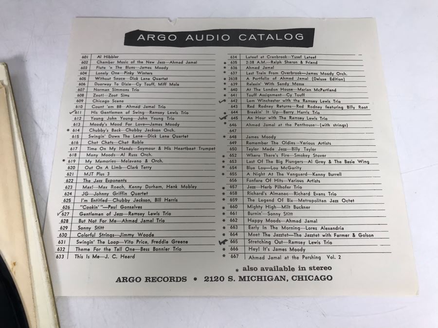 (4) The Ramsey Lewis Trio Vinyl Records [Photo 15]