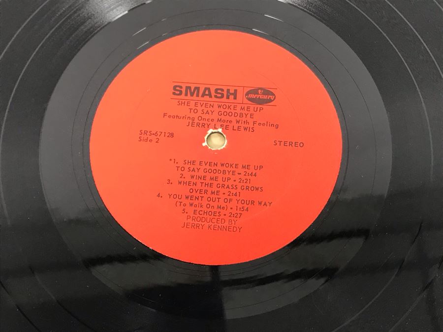 Jerry Lee Lewis Vinyl Record Collection - 6 Records Including Jerry Lee Lewis Picture Disc Rhino Records [Photo 42]