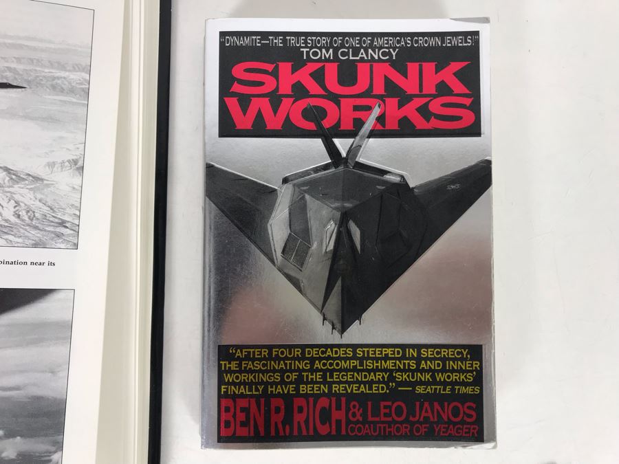 (3) Skunk Works Lockheed Books: Lockheed SR-71 The Secret Missions Exposed, Skunk Works, SR-71 Blackbird In Action [Photo 9]