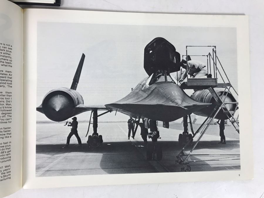 (3) Skunk Works Lockheed Books: Lockheed SR-71 The Secret Missions Exposed, Skunk Works, SR-71 Blackbird In Action [Photo 5]