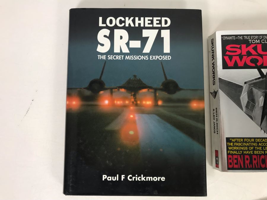(3) Skunk Works Lockheed Books: Lockheed SR-71 The Secret Missions ...