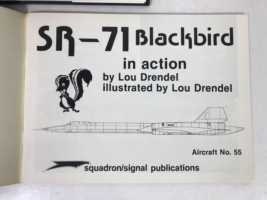 (3) Skunk Works Lockheed Books: Lockheed SR-71 The Secret Missions Exposed, Skunk Works, SR-71 Blackbird In Action [Photo 3]