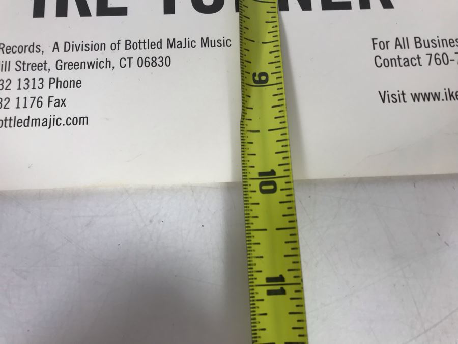 Signed Ike Turner Photograph 8 X 10 [Photo 5]