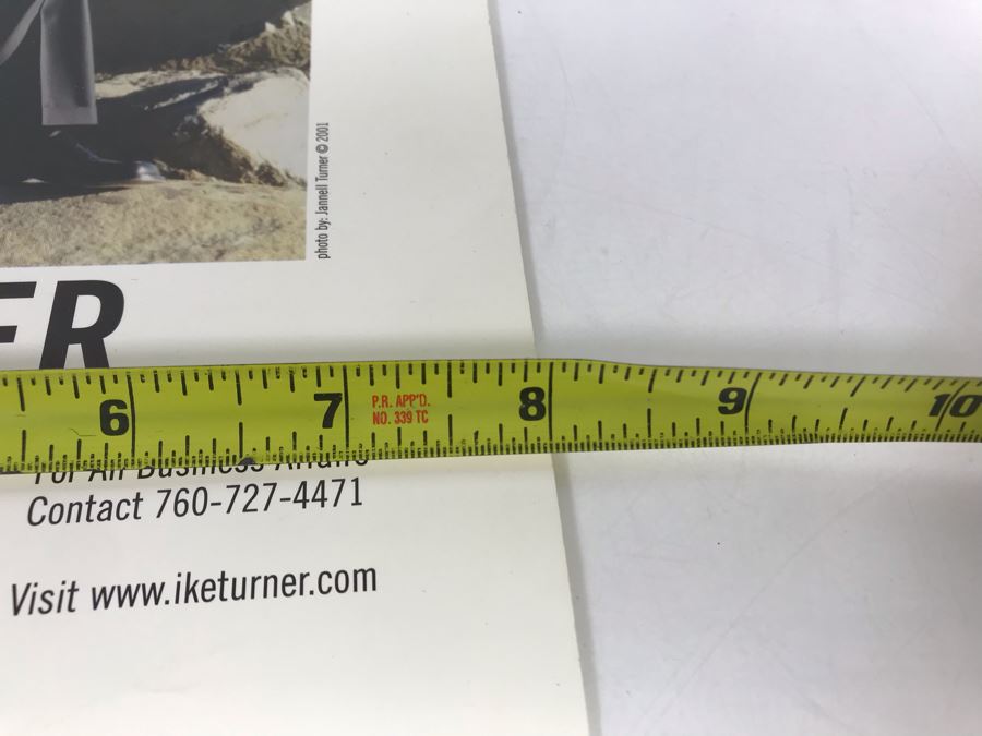 Signed Ike Turner Photograph 8 X 10 [Photo 4]