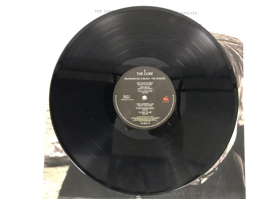 The Cure Standing On A Beach The Singles Vinyl Record [Photo 7]
