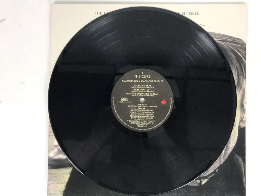 The Cure Standing On A Beach The Singles Vinyl Record [Photo 5]