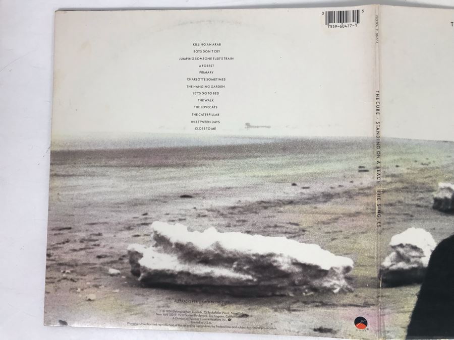 The Cure Standing On A Beach The Singles Vinyl Record [Photo 3]