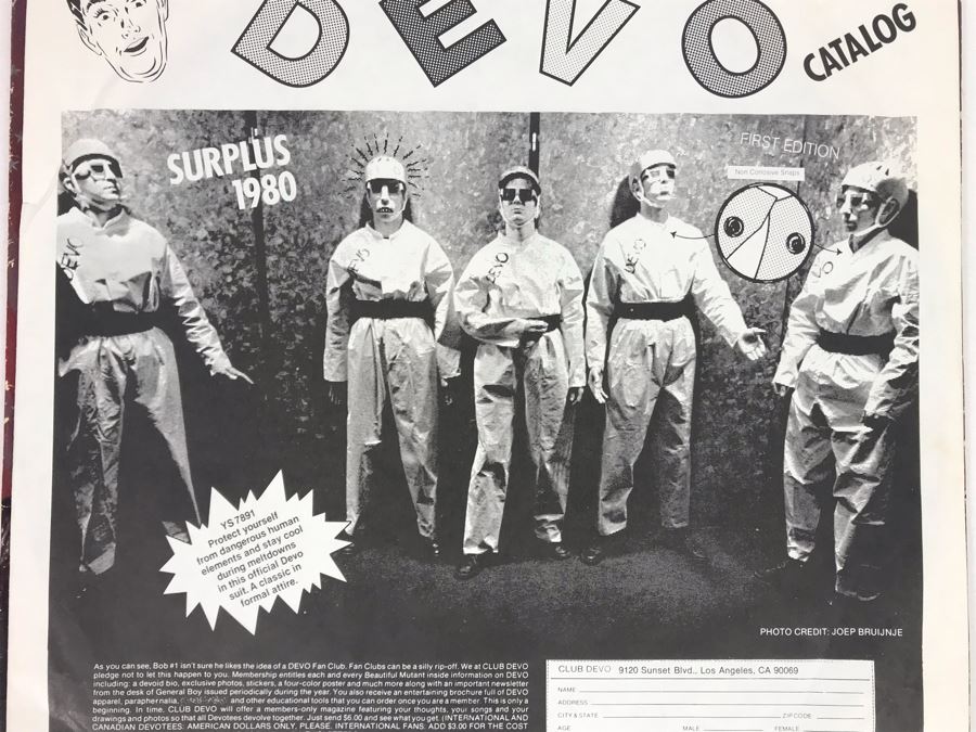DEVO Freedom Of Choice Vinyl Record [Photo 5]