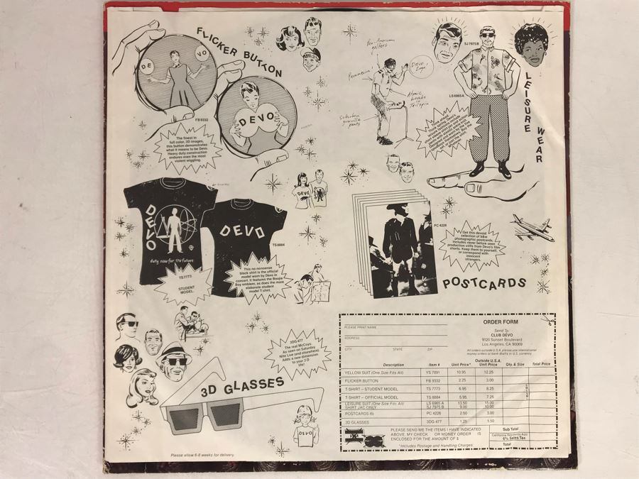 DEVO Freedom Of Choice Vinyl Record [Photo 6]