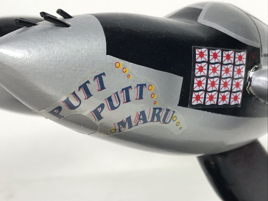 P38J Lightning Model Airplane Heritage Mint 17W X 14D X 8H [Photo 10]