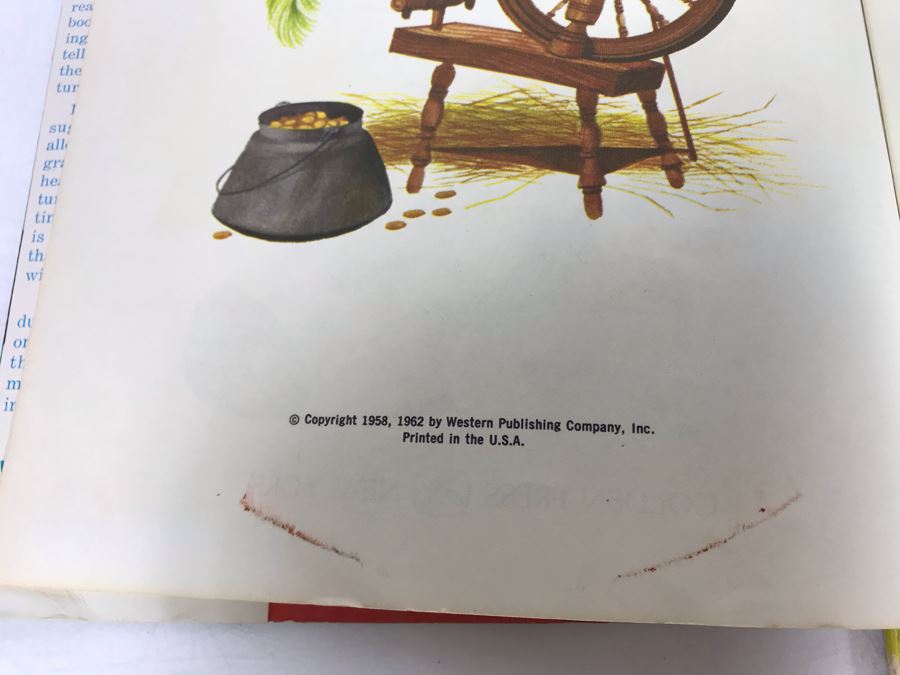 (4) 45s Children's Little Golden Book Records: Alice In Wonderland, Rumpelstiltskin, Heidi And Sleeping Beauty [Photo 18]