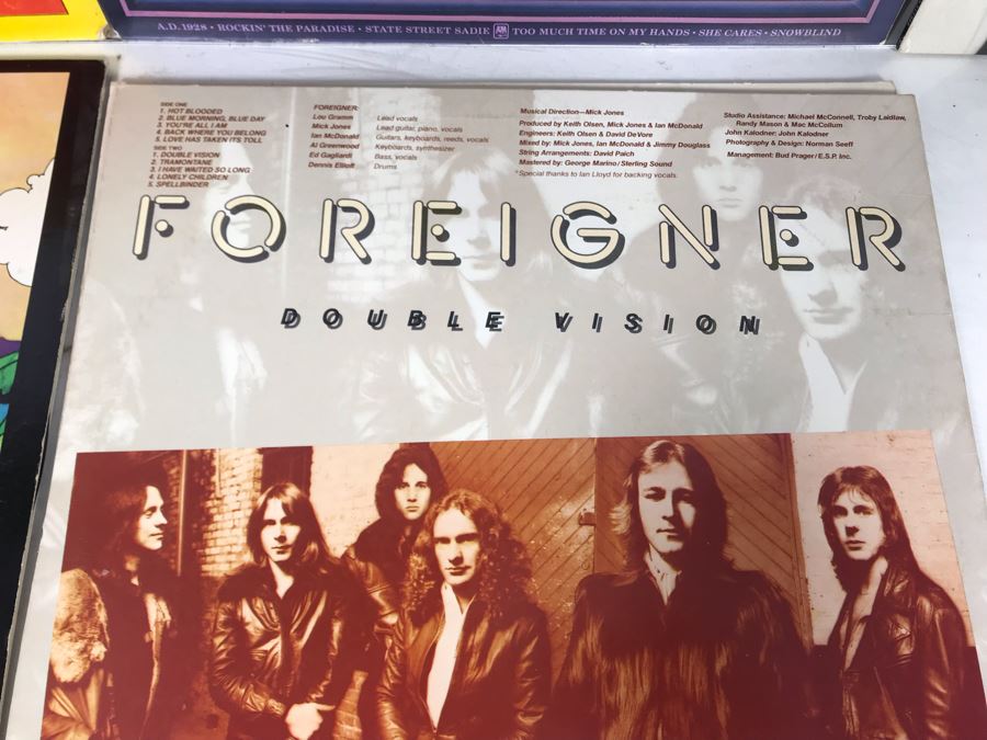 (6) Vinyl Records: Pet Shop Boys, Foreigner, Men At Work, The Knack, Styx And 25 Rock Revival Greats [Photo 5]