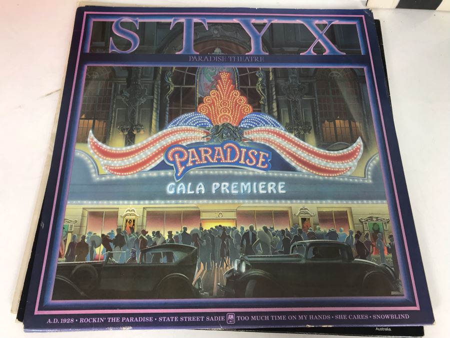 (6) Vinyl Records: Pet Shop Boys, Foreigner, Men At Work, The Knack, Styx And 25 Rock Revival Greats [Photo 8]