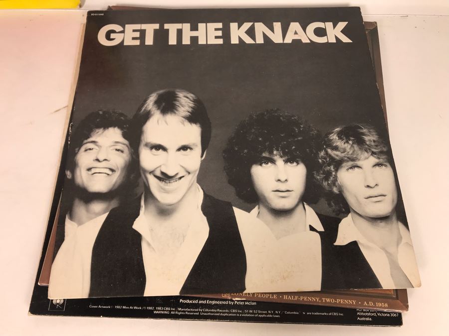 (6) Vinyl Records: Pet Shop Boys, Foreigner, Men At Work, The Knack, Styx And 25 Rock Revival Greats [Photo 11]