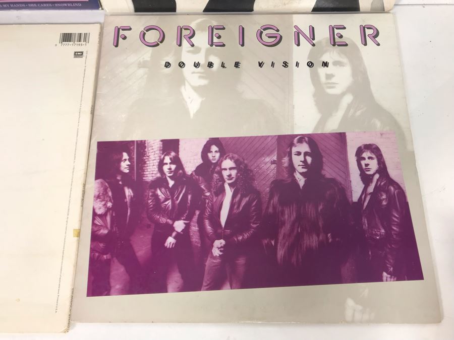 (6) Vinyl Records: Pet Shop Boys, Foreigner, Men At Work, The Knack, Styx And 25 Rock Revival Greats [Photo 4]