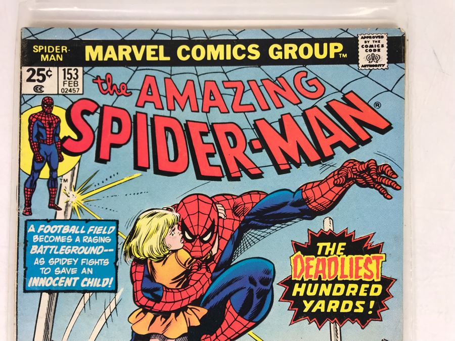 Vintage Marvel Comic Book The Amazing Spider-Man #153 [Photo 2]