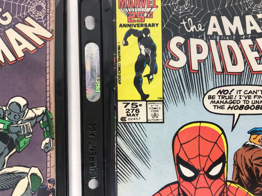 (5) Vintage Marvel Comic Books: (3) The Amazing Spider-Man #198, 272, 276 And (2) Peter Parker The Spectacular Spider-Man #100, 107 [Photo 7]