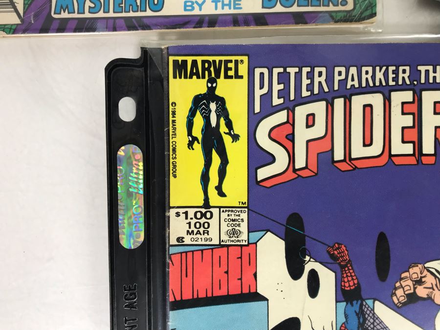 (5) Vintage Marvel Comic Books: (3) The Amazing Spider-Man #198, 272, 276 And (2) Peter Parker The Spectacular Spider-Man #100, 107 [Photo 9]
