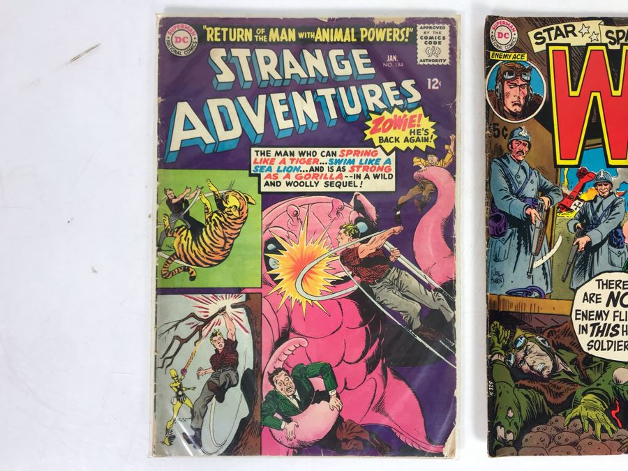 Vintage DC Comics Comic Books: Strange Adventures #184 And Star Spangled War #150 [Photo 4]
