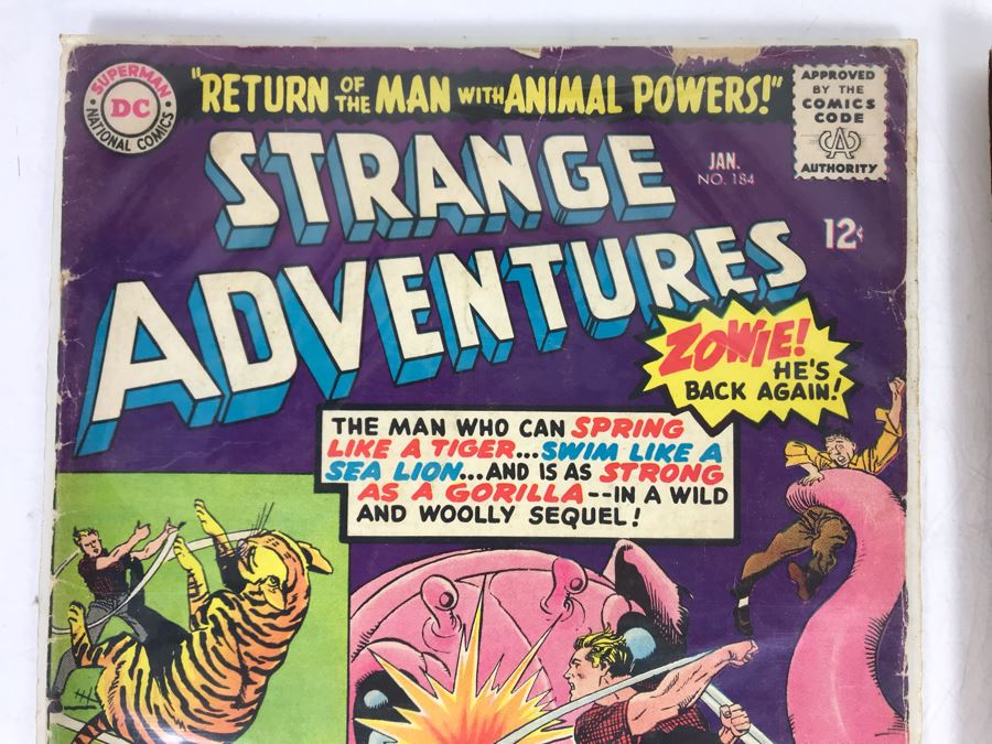 Vintage DC Comics Comic Books: Strange Adventures #184 And Star Spangled War #150 [Photo 5]
