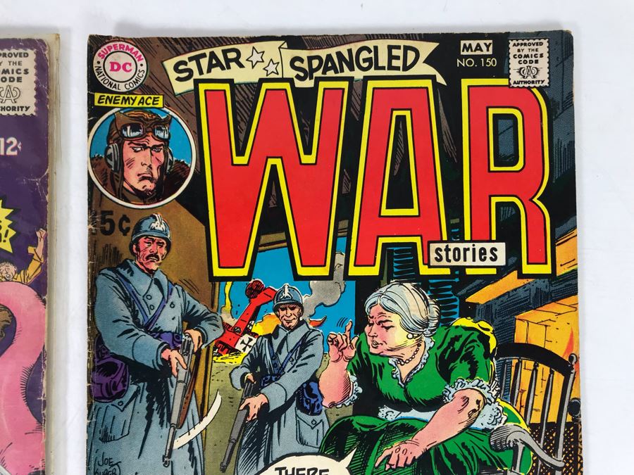 Vintage DC Comics Comic Books: Strange Adventures #184 And Star Spangled War #150 [Photo 2]