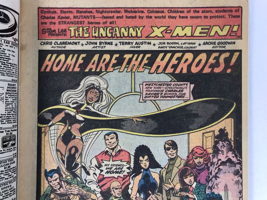 Vintage Marvel The Uncanny X-Men Comic Book #109 First Appearance of Weapon Alpha [Photo 5]