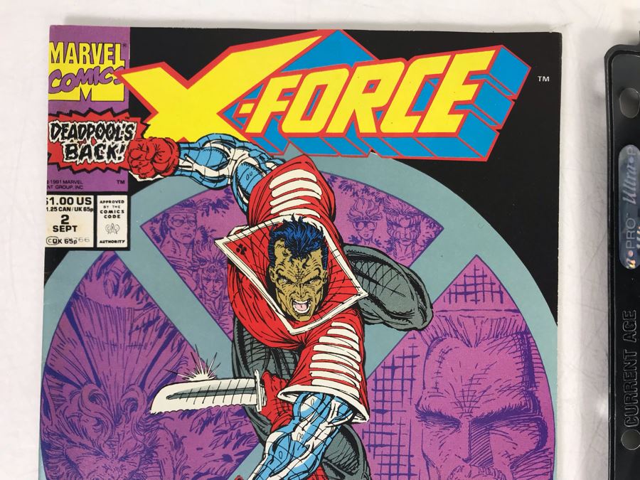 Vintage Comic Books: X-Force #2 Deadpool And The Incredible Hulk #239 [Photo 4]