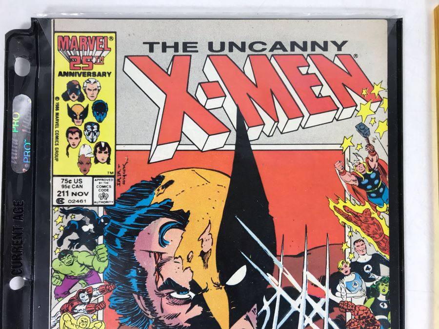 Vintage Marvel Comic Books The Uncanny X-Men #211, 212 [Photo 2]