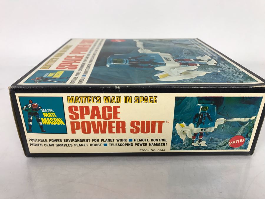 New In Box Vintage 1969 Mattel Major Matt Mason Man In Space Power Suit [Photo 3]