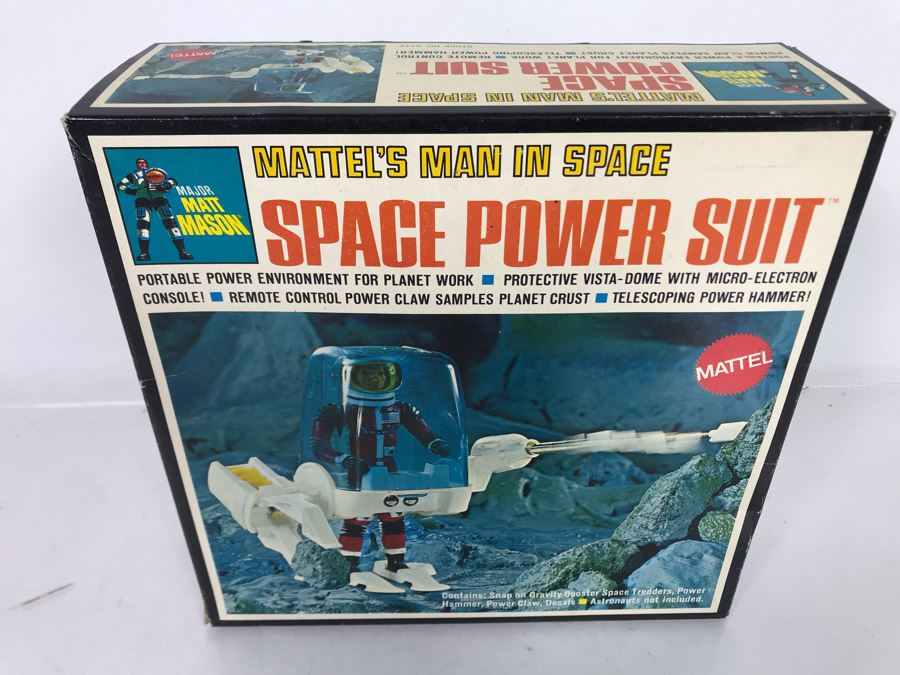 New In Box Vintage 1969 Mattel Major Matt Mason Man In Space Power Suit [Photo 2]