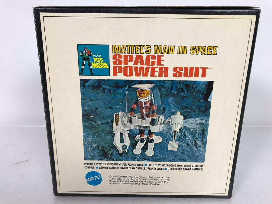 New In Box Vintage 1969 Mattel Major Matt Mason Man In Space Power Suit [Photo 4]