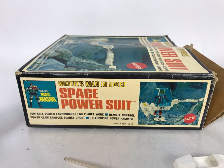 Opened Box Vintage 1969 Mattel Major Matt Mason Man In Space Power Suit [Photo 9]