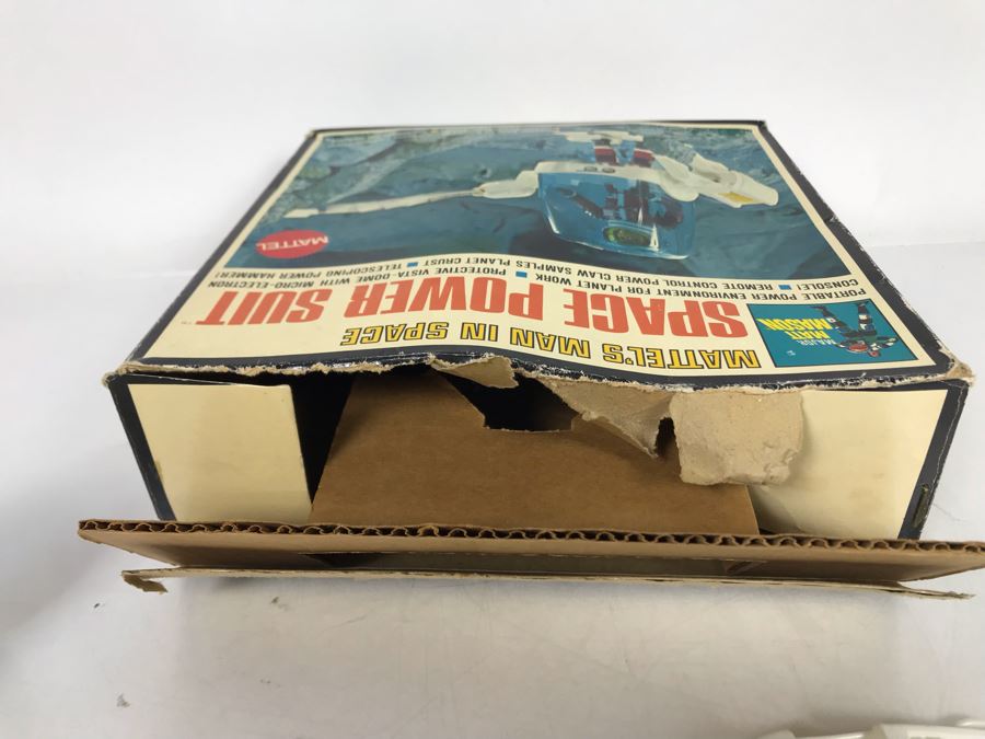 Opened Box Vintage 1969 Mattel Major Matt Mason Man In Space Power Suit [Photo 10]
